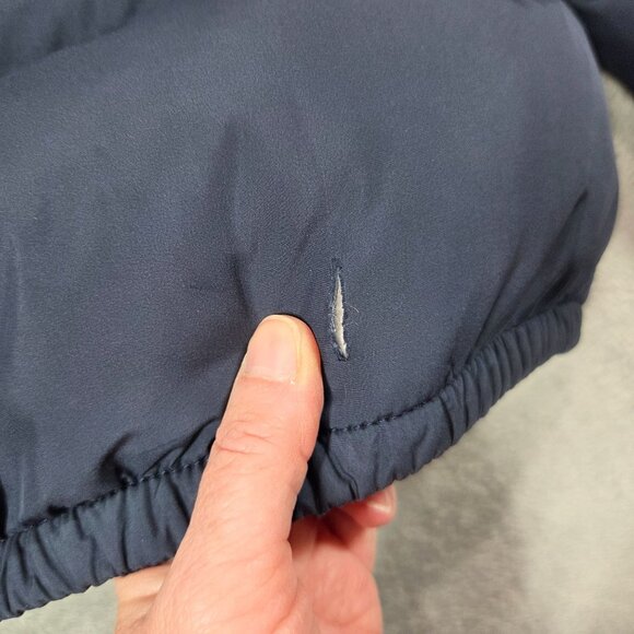 Vintage Polo Ralph Lauren Coat Boys XL Navy Blue Down Filled Puffer Preppy READ - Picture 11 of 13